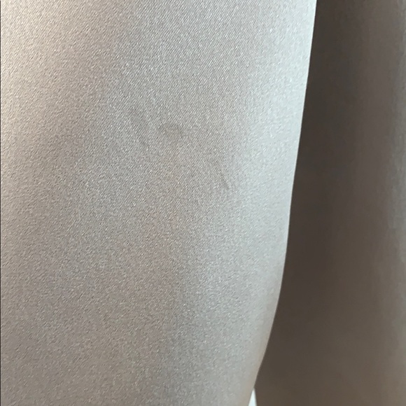 Size 10 David’s bridal silver/gray strapless dress - Picture 3 of 8